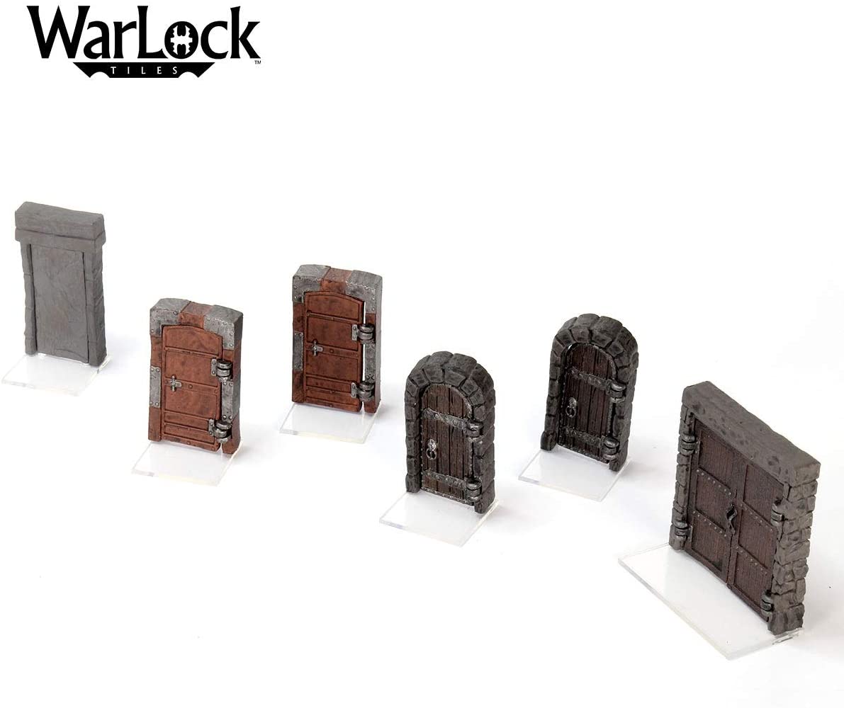 WizKids WarLock Dungeon Tiles: Doors & Archways Obrázek