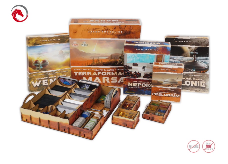 Poland Games Terraforming Mars with all Expansions (UV Print) Insert (41128) Obrázek