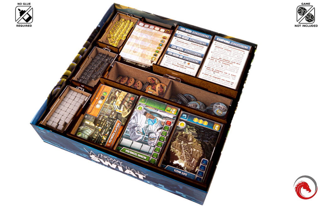 Poland Games It's a Wonderful World + expansion Insert (41155) Obrázek