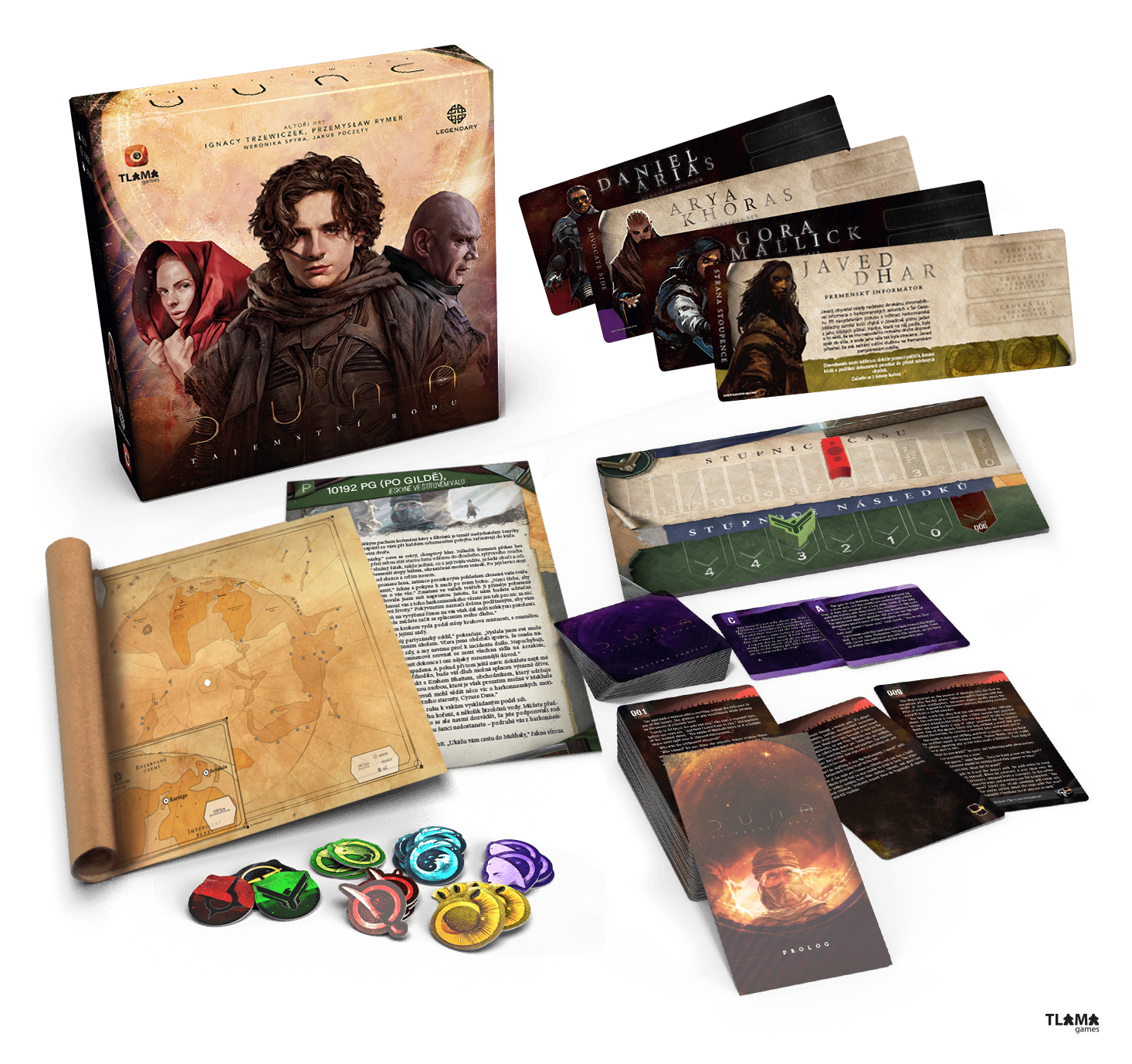 TLAMA games Duna: Tajemství rodu Obrázek
