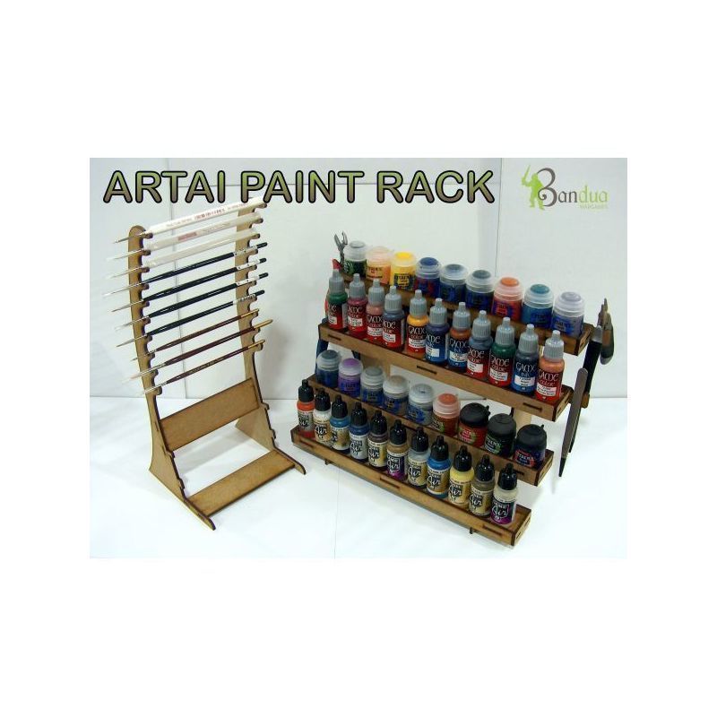 Bandua Wargames Artai Paint Rack Obrázek