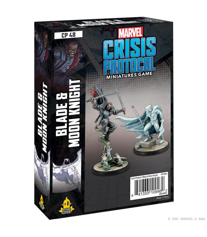 Atomic Mass Games Marvel Crisis Protocol: Blade & Moon Knight Obrázek