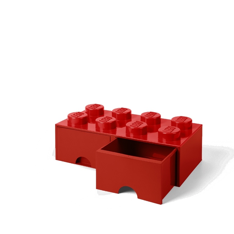LEGO Storage LEGO úložný box 8 s šuplíky Varianta: Box modrý Obrázek