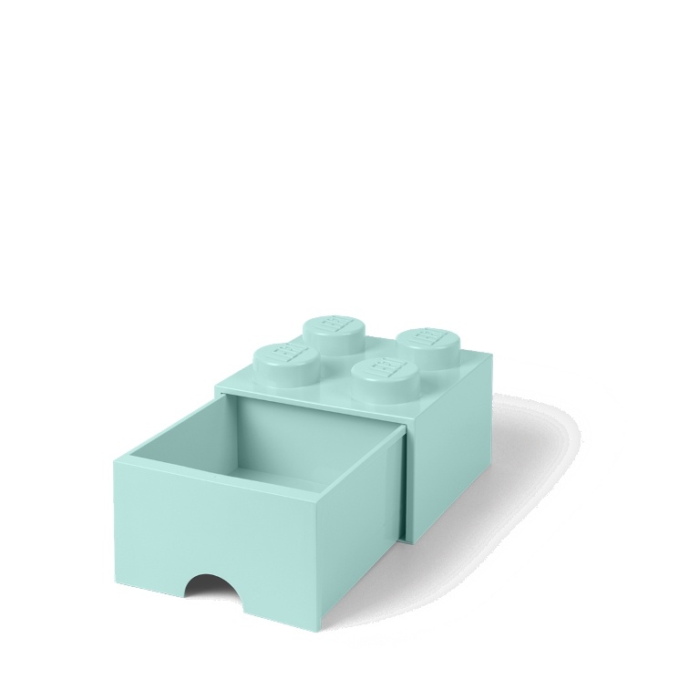 LEGO Storage LEGO úložný box 4 s šuplíkem Varianta: Box aqua Obrázek