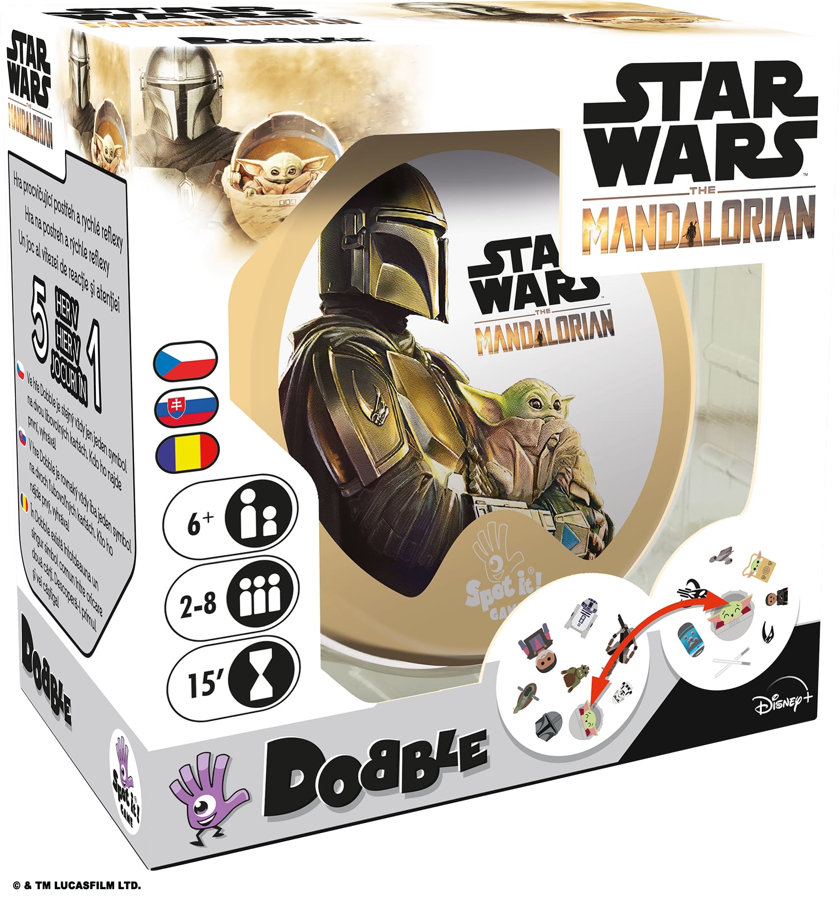 Blackfire CZ Dobble Star Wars: The Mandalorian CZ Obrázek