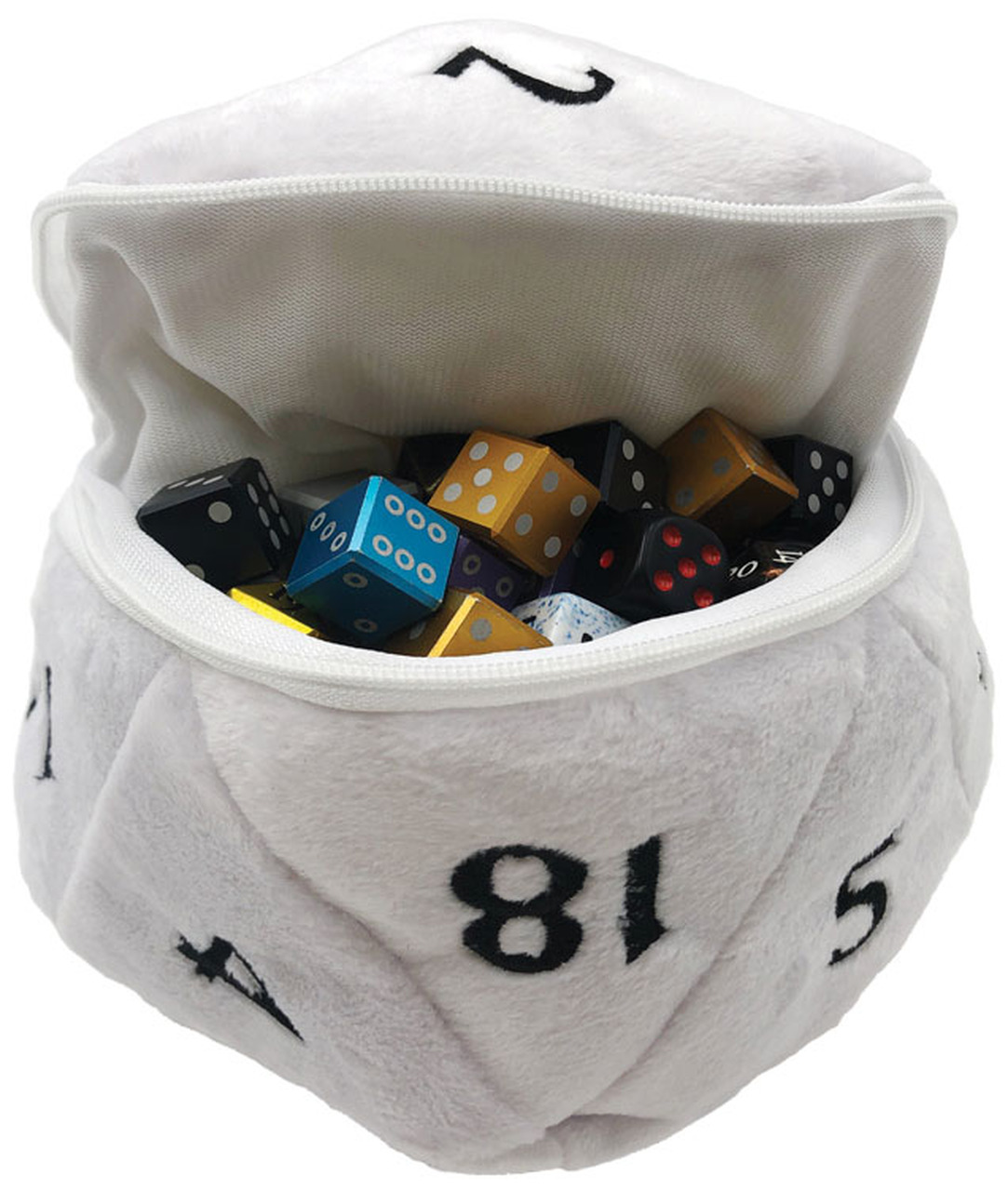 Ultra Pro UP - D20 Plush Dice Bag Barva: Červená Obrázek
