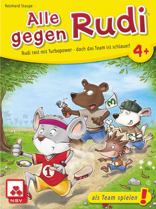 NSV (Nürnberger-Spielkarten-Verlag) Rychlík Rudi - dětská týmová hra Obrázek