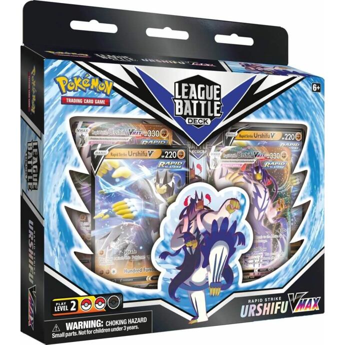Nintendo Pokémon:  League Battle Deck Varianta: Rapid Strike Urshifu VMAX Obrázek