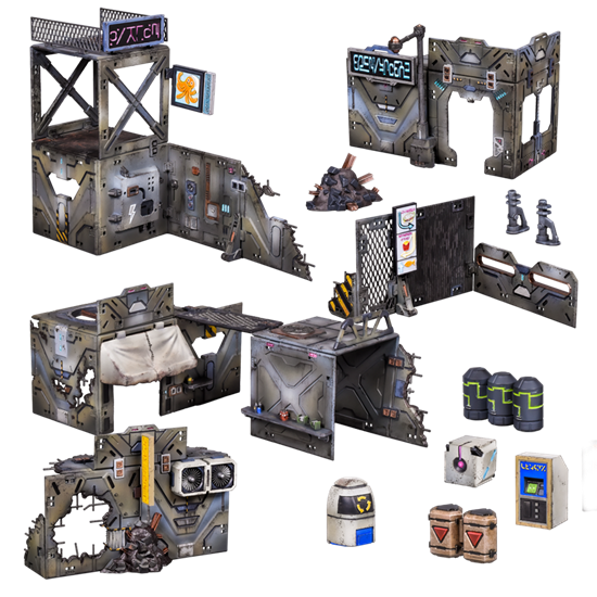 Mantic Games Deadzone Terrain Booster Obrázek