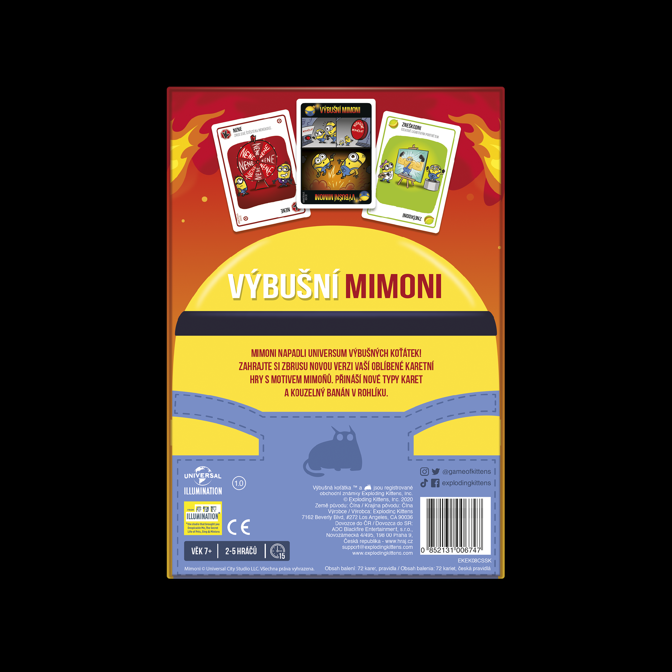 Blackfire CZ Výbušní Mimoni Obrázek