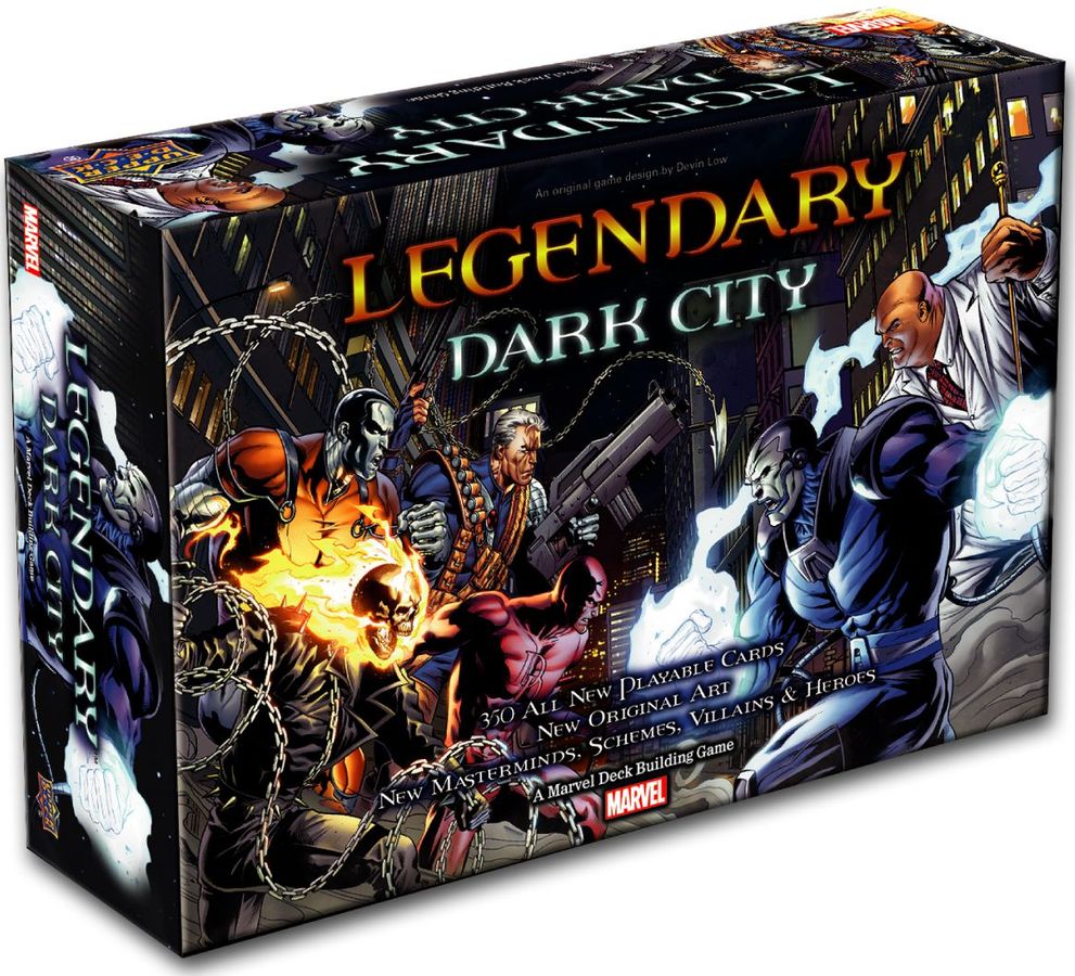 Upper Deck Legendary: A Marvel Deck Building Game - Dark City Expansion Obrázek