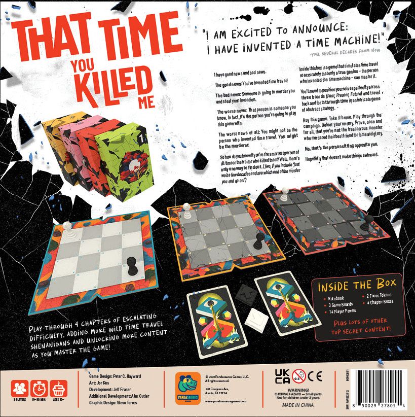Pandasaurus Games That Time You Killed Me Obrázek