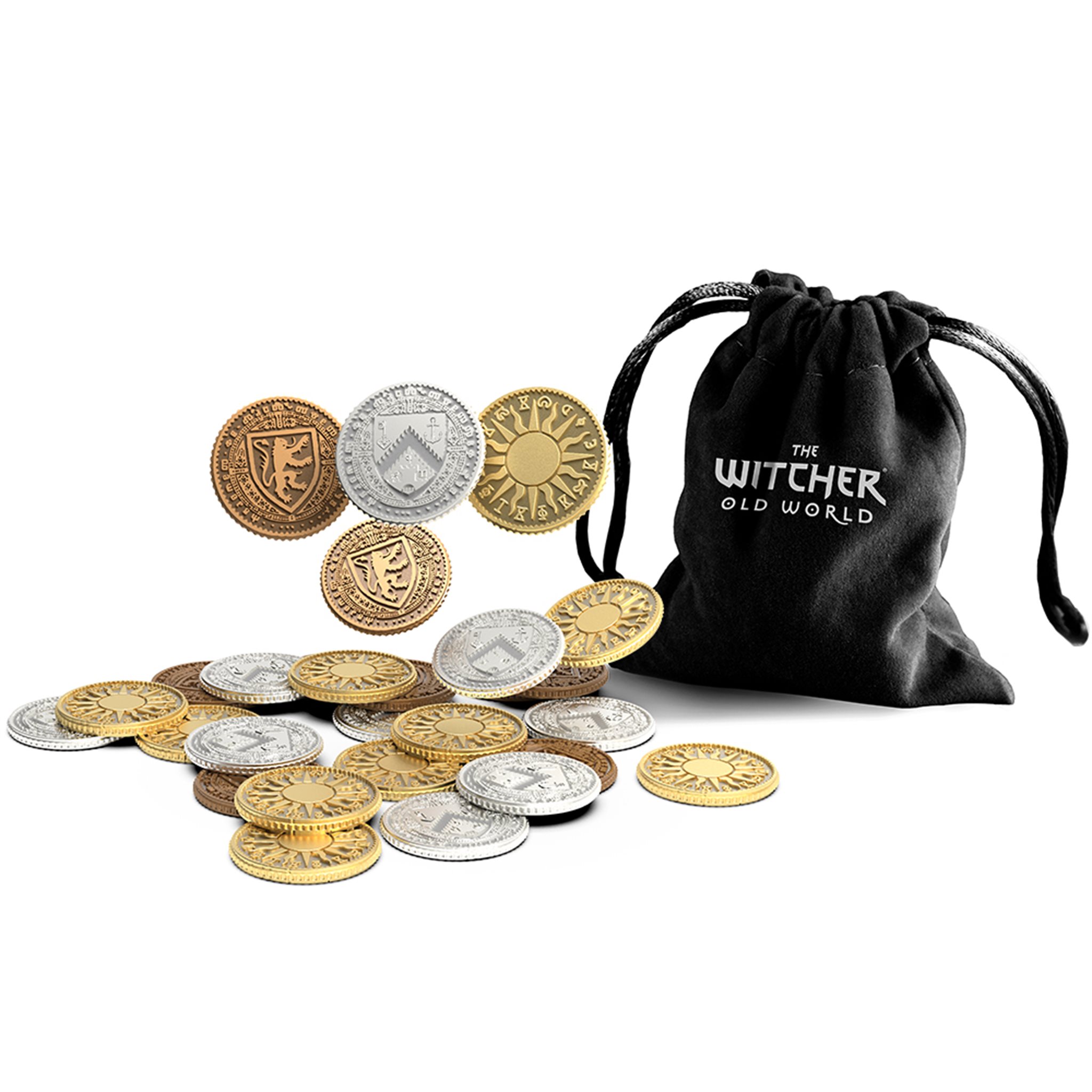 Rebel The Witcher: Old World Metal Coins Obrázek