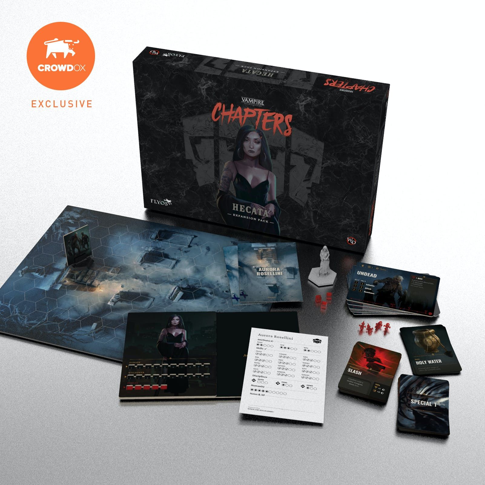 Flyos Games Vampire: The Masquerade – Chapters: Hecata Expansion Obrázek