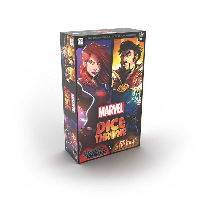 USAopoly Dice Throne Marvel 2-Hero Box 2 (Black Widow, Doctor Strange) Obrázek