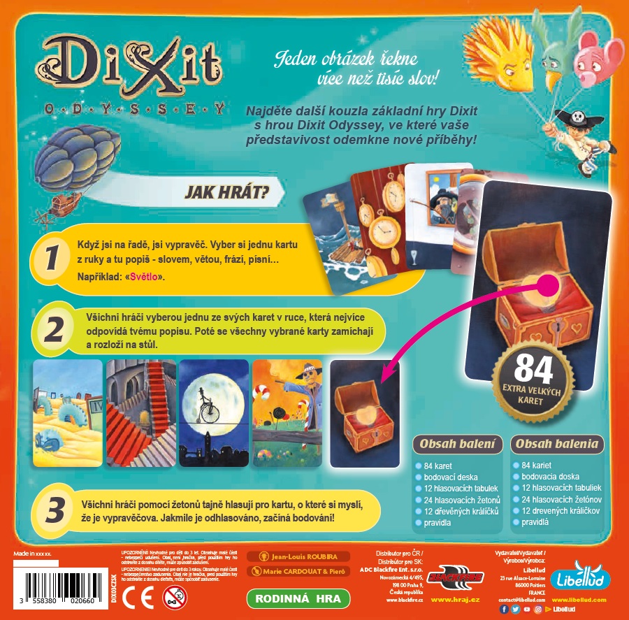 Blackfire CZ Dixit Odyssey Obrázek