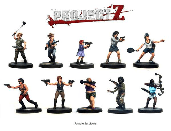 Warlord Games Project Z: Female Survivors Obrázek