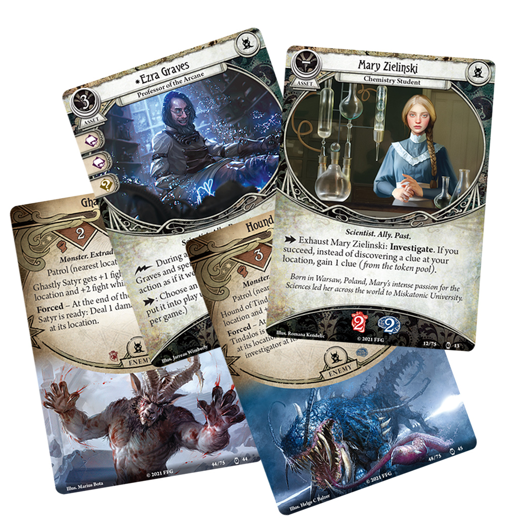 Fantasy Flight Games Arkham Horror LCG: Machinations Through Time Scenario Pack Obrázek