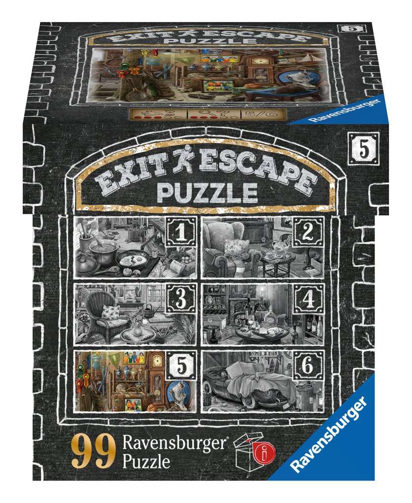 Ravensburger EXIT Puzzle: Im Gutshaus – Attic Obrázek