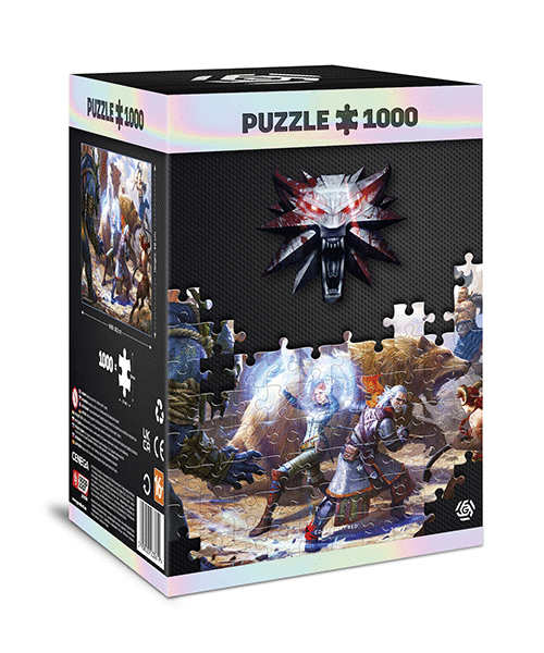 Good Loot Witcher: Geralt & Triss in Battle puzzles 1000 Obrázek