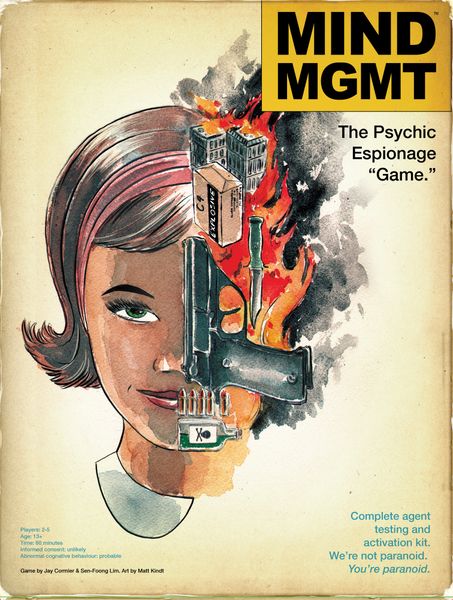 Off the Page Games Mind MGMT: The Psychic Espionage “Game” Obrázek