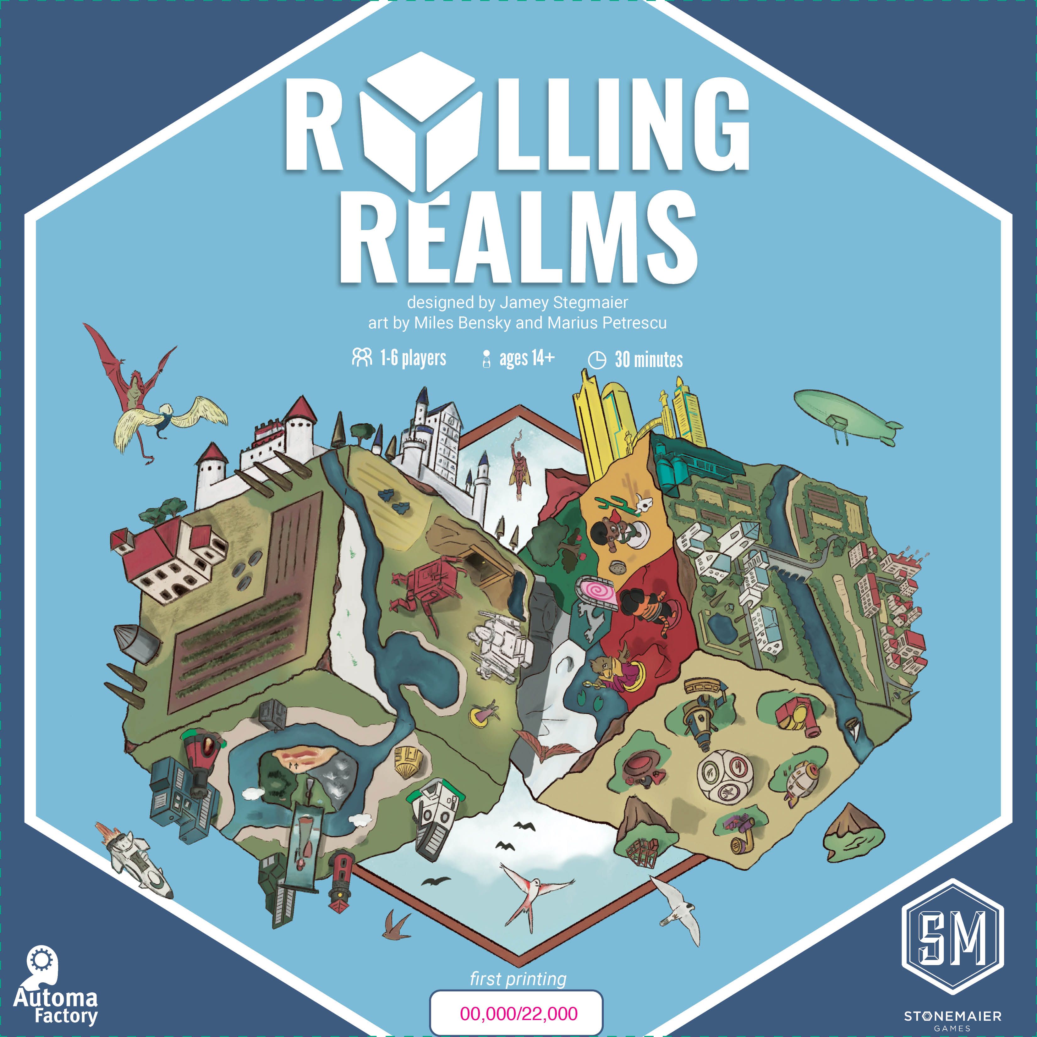 Stonemaier Games Rolling Realms Obrázek