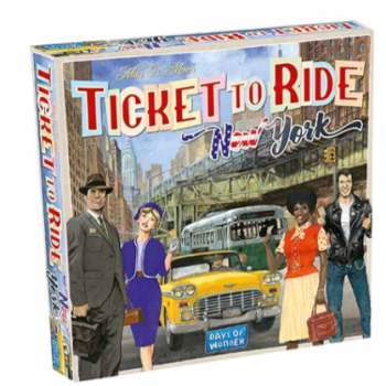 Days of Wonder Ticket to Ride Express: New York City 1960 - EN Obrázek