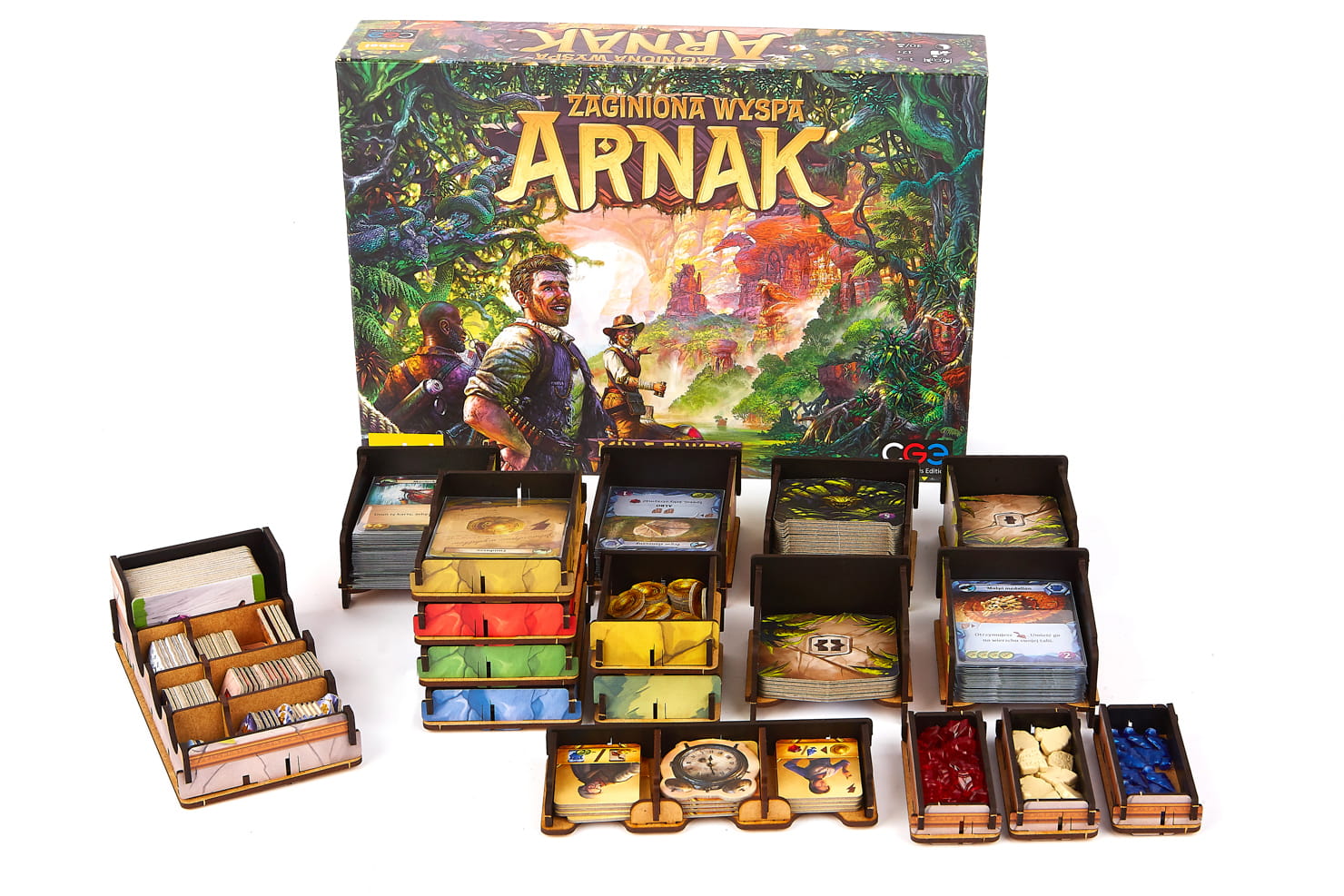 Poland Games Lost Ruins of Arnak + Expedition Leaders UV Print Insert (ERA19529) Obrázek