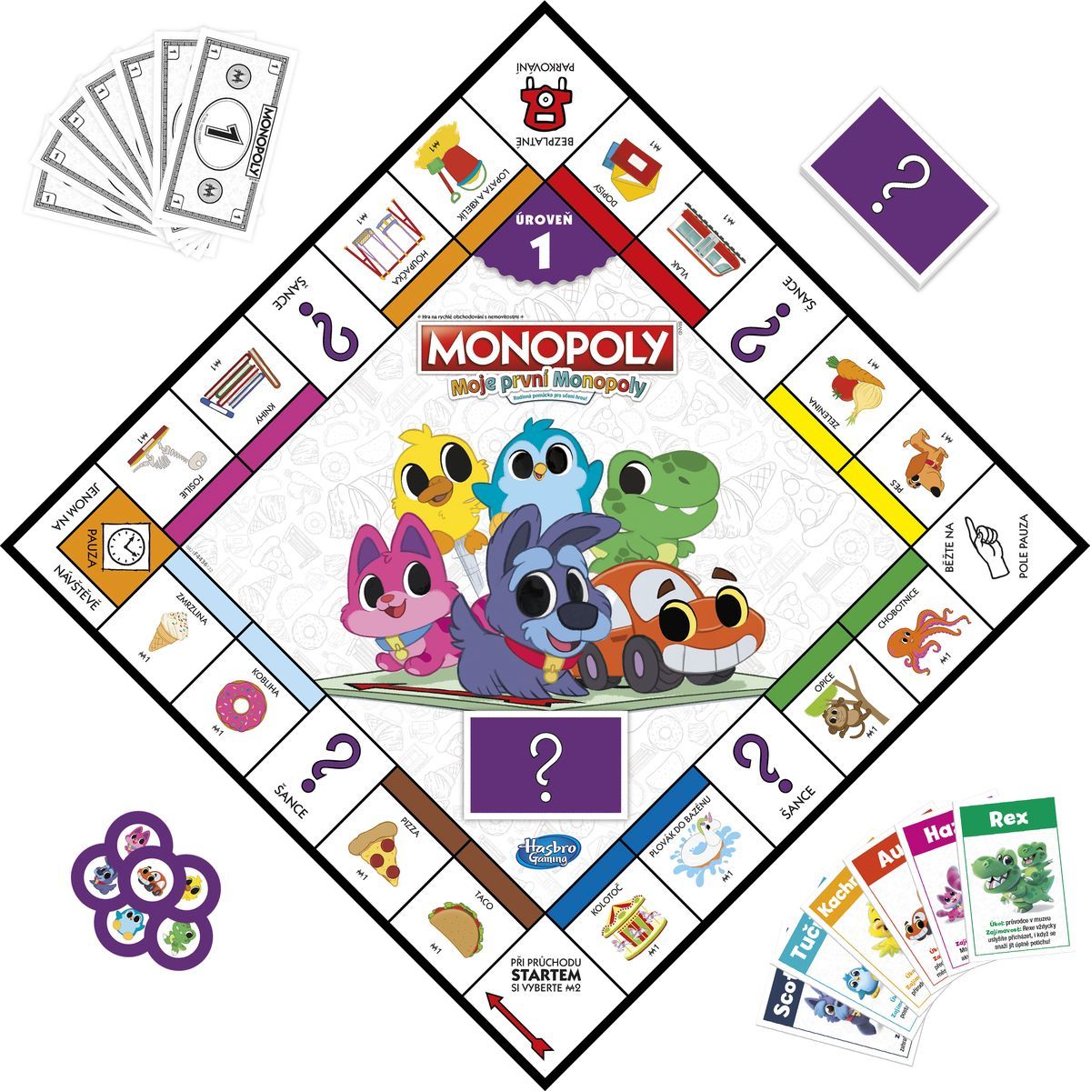 Hasbro Gaming Moje první Monopoly Obrázek