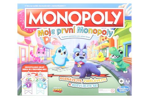 Hasbro Gaming Moje první Monopoly Obrázek