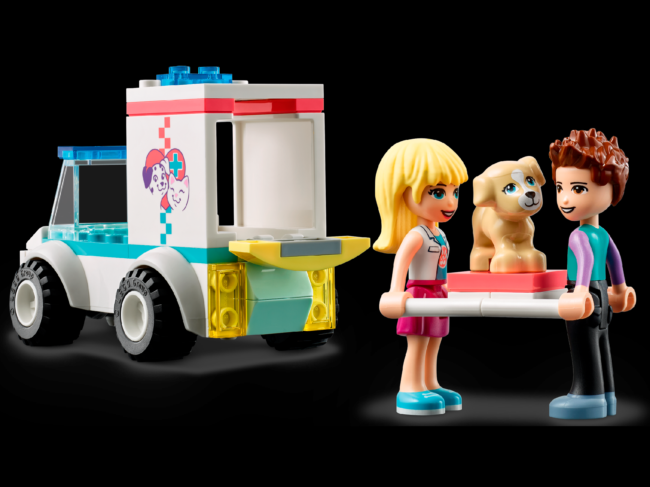 LEGO Veterinární sanitka 41694 Obrázek