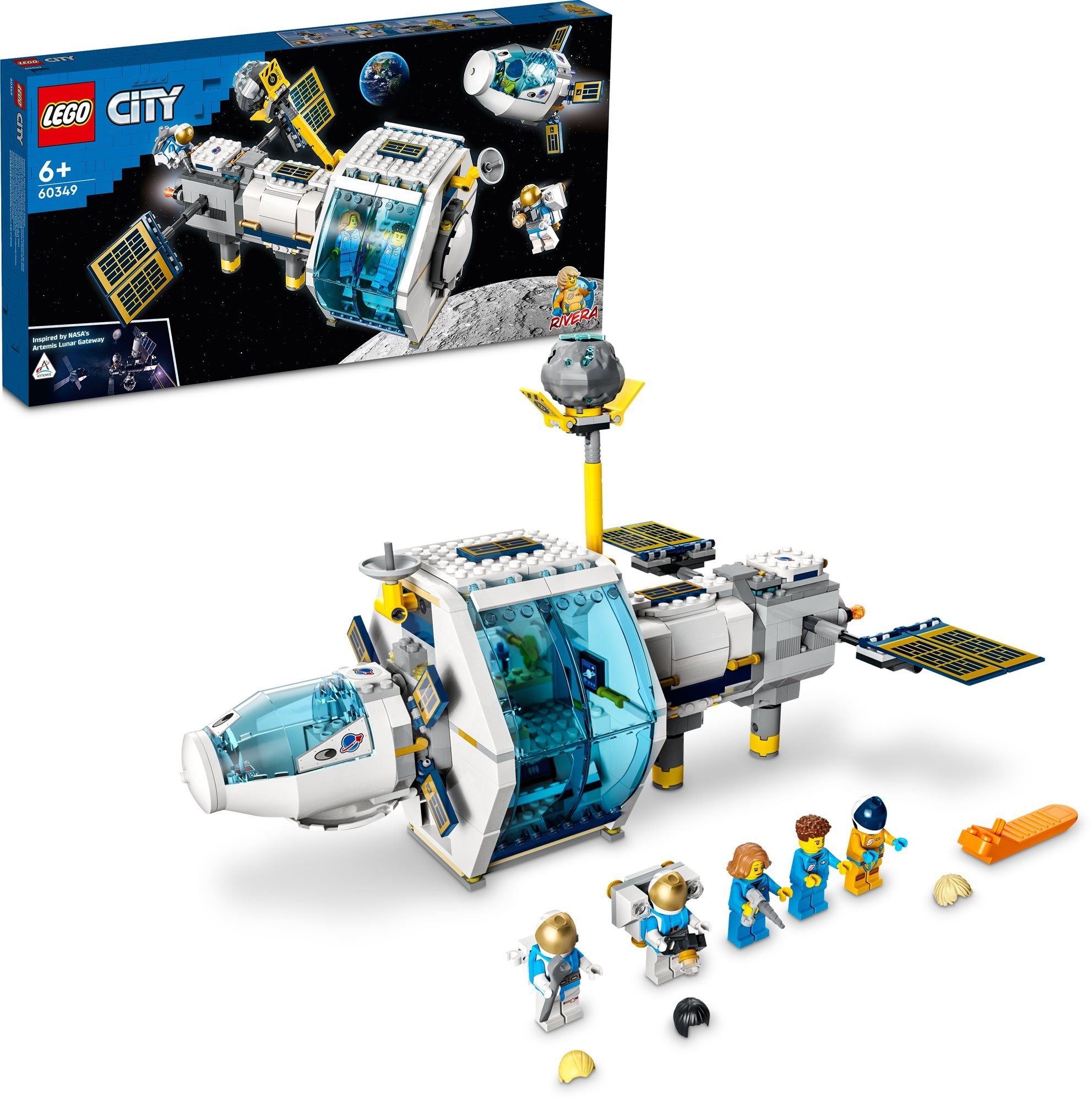 LEGO Lunární vesmírná stanice 60349 Obrázek