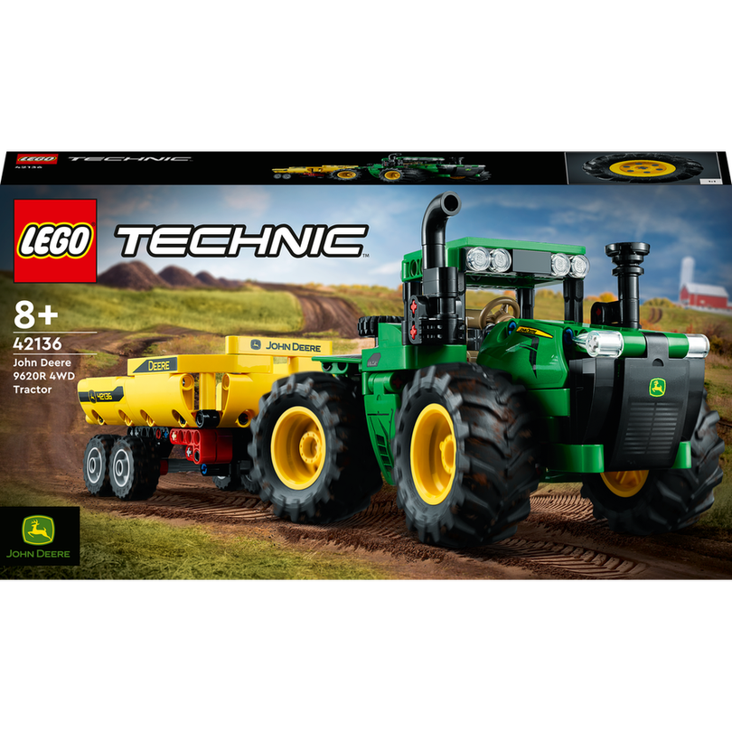LEGO John Deere 9620R 4WD Tractor 42136 Obrázek