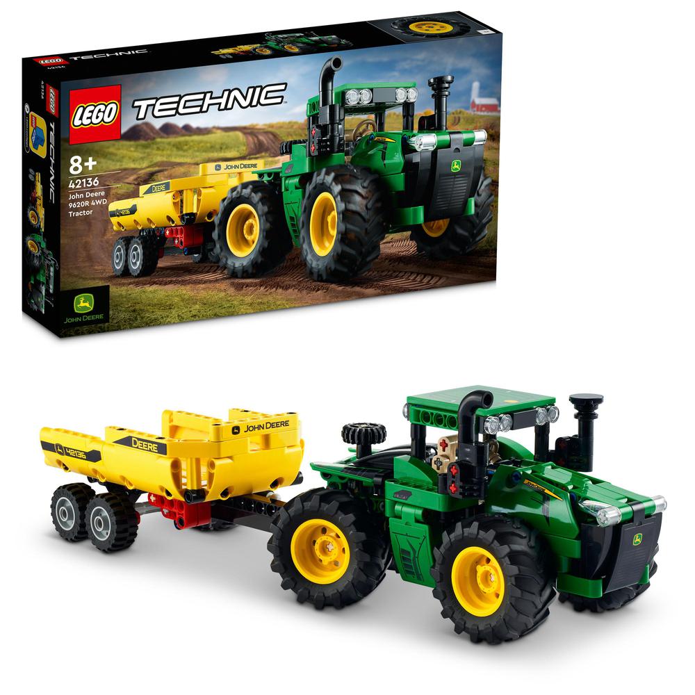 LEGO John Deere 9620R 4WD Tractor 42136 Obrázek