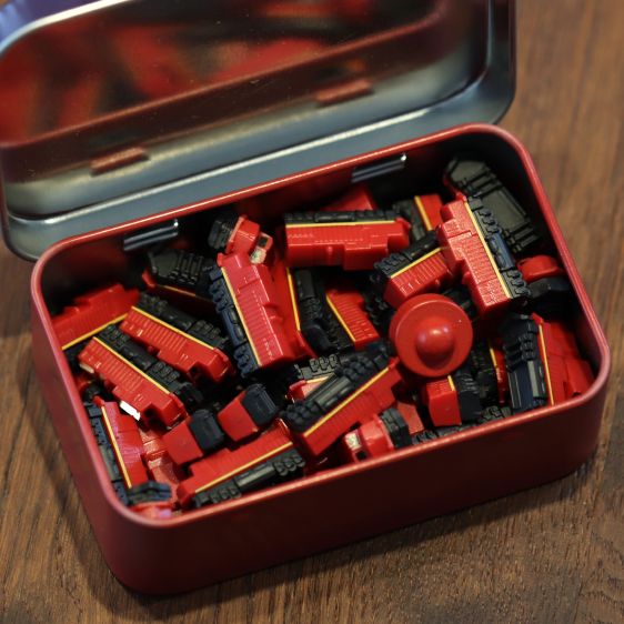 Little Plastic Train Company Miniatury vláčků Barva: The Midnight Express (černá) Obrázek