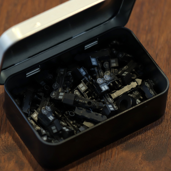 Little Plastic Train Company Miniatury vláčků Barva: The Midnight Express (černá) Obrázek