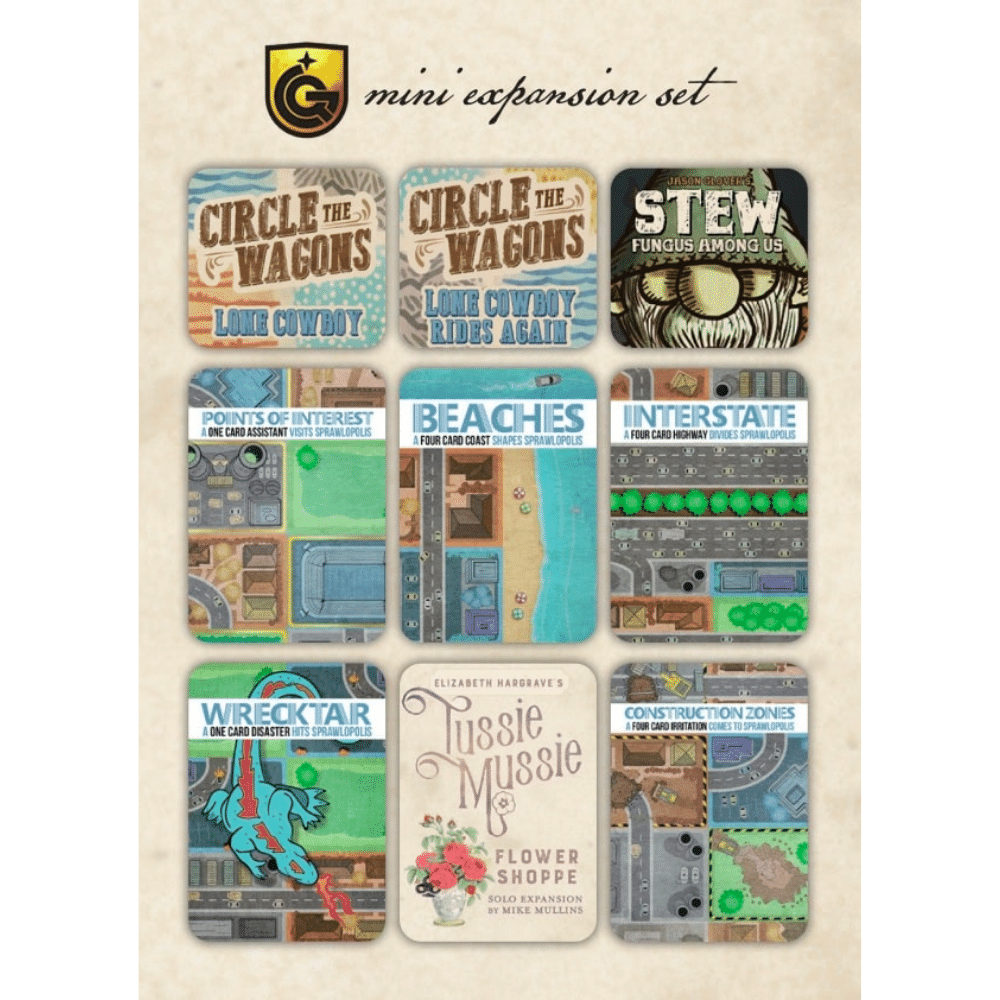 Quined Games Sprawlopolis Mini Expansion Obrázek