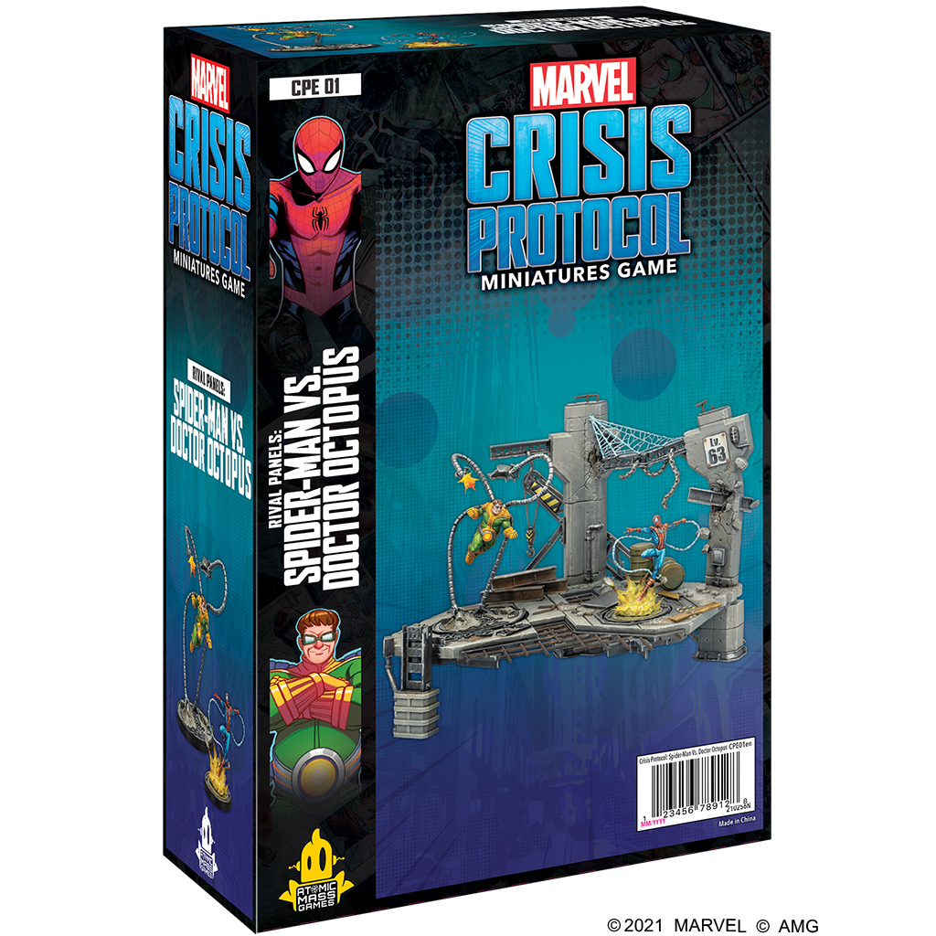 Atomic Mass Games Marvel Crisis Protocol: Spider-Man vs. Doctor Octopus Obrázek