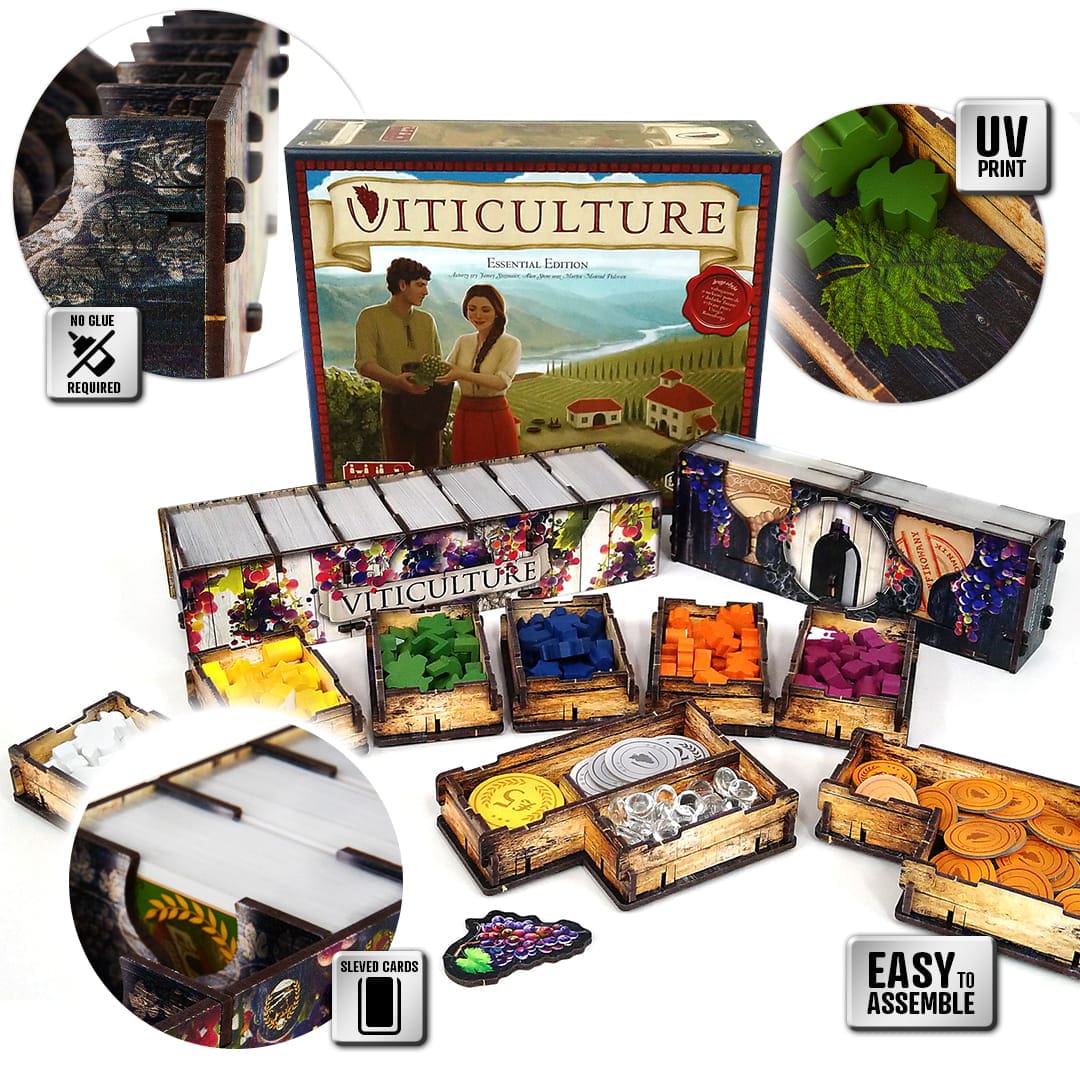 Poland Games Viticulture Essential Edition + Expansions UV Print Insert (91-53) Obrázek