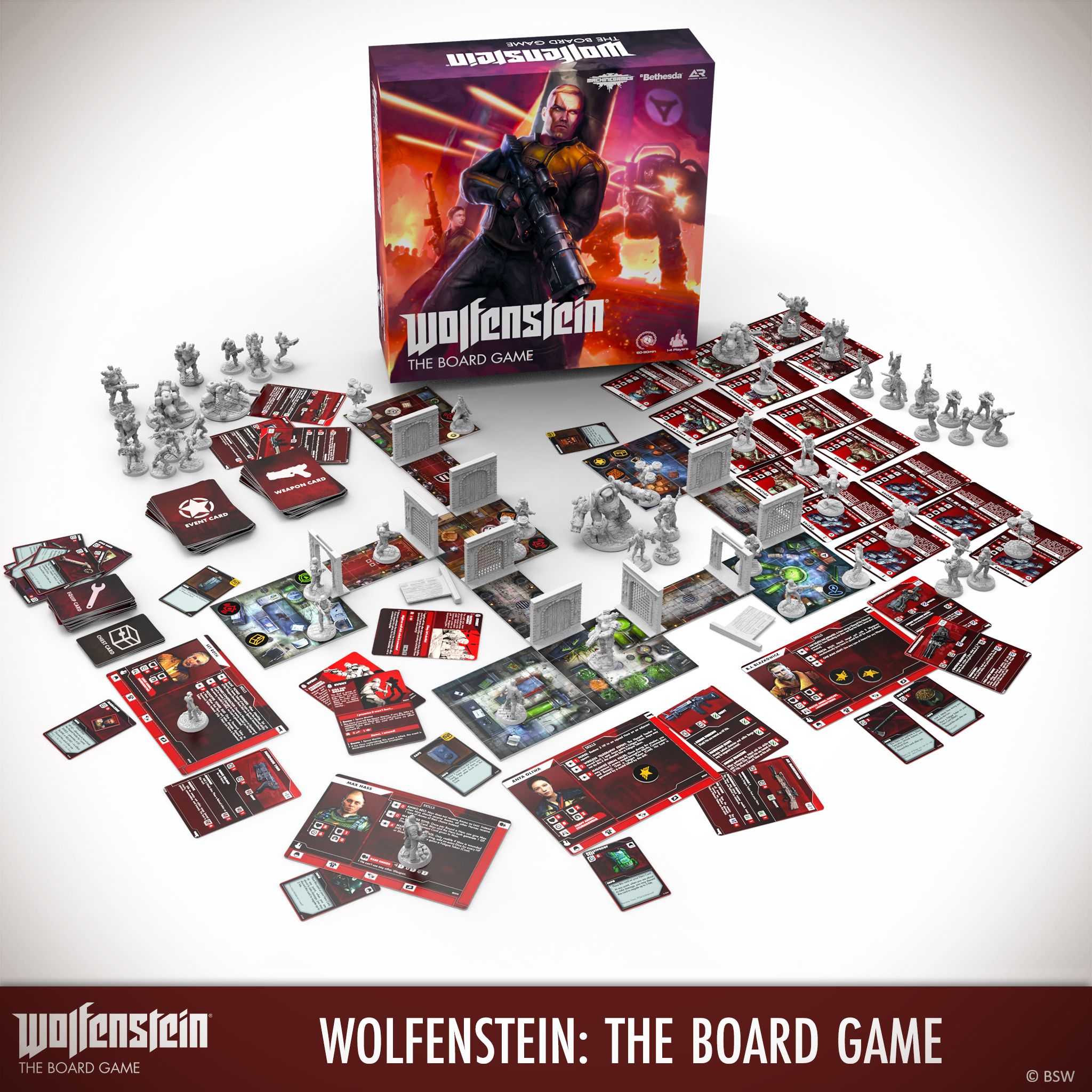 Archon Studio Wolfenstein: The Board Game Obrázek