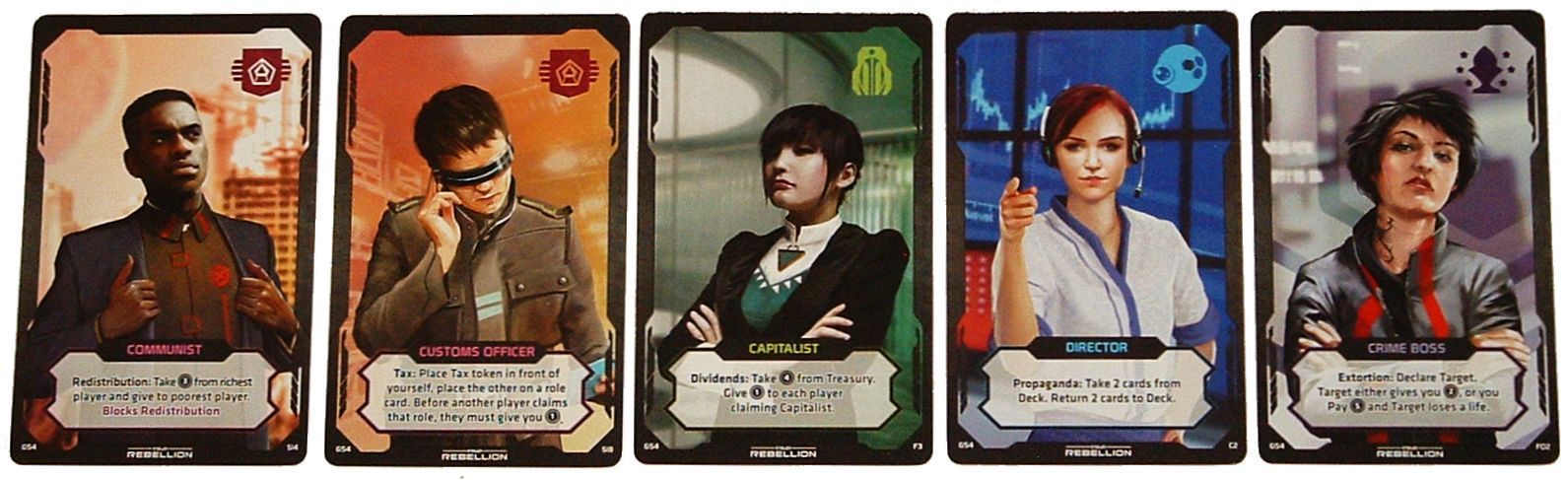 Indie Boards and Cards Coup: Rebellion G54 Obrázek