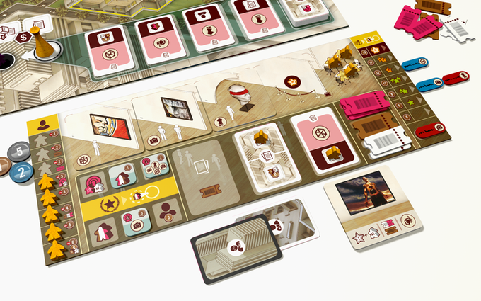 Eagle-Gryphon games The Gallerist Kickstarter edice Obrázek