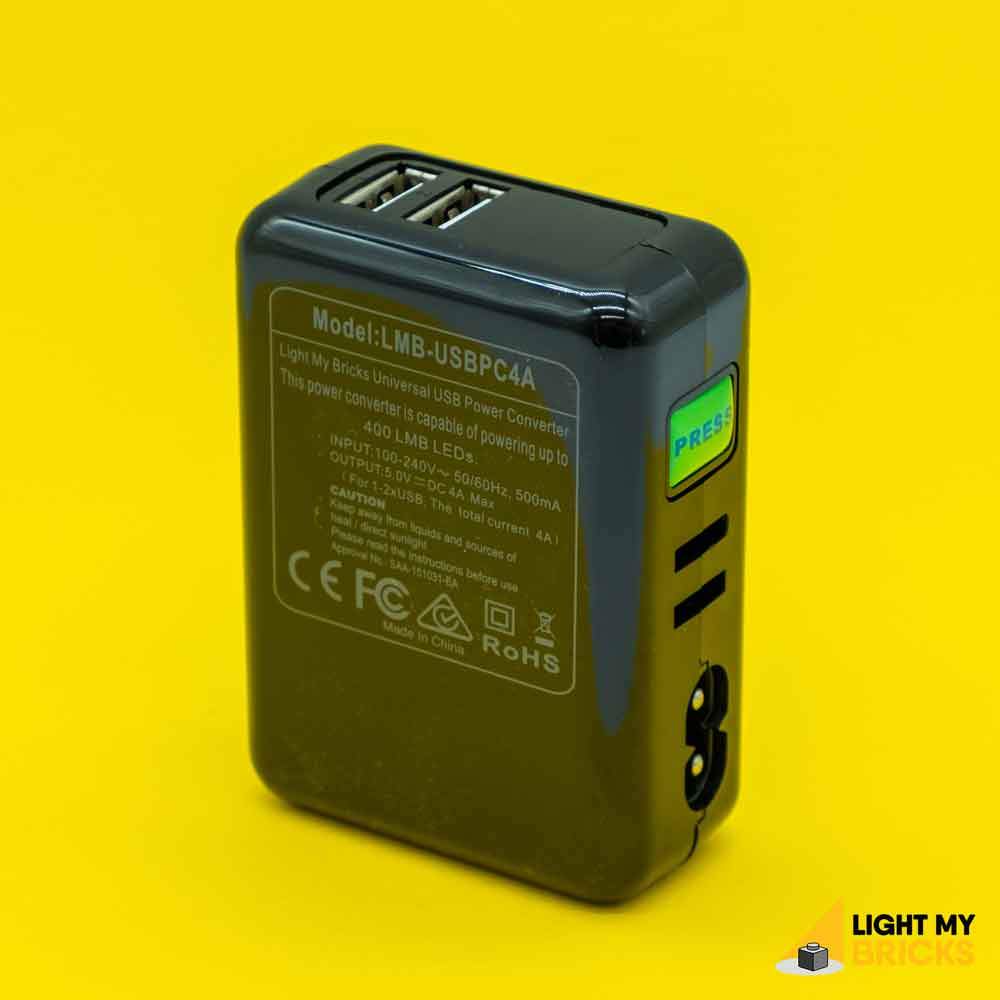Light my Bricks - Univerzální adaptér 5V 4A Obrázek