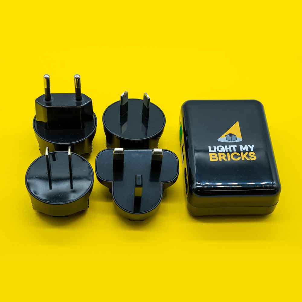 Light my Bricks - Univerzální adaptér 5V 4A Obrázek