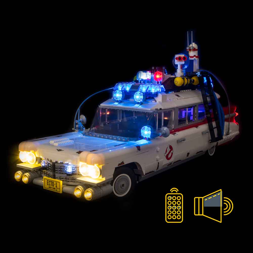 Light my Bricks Sada světel - LEGO Ghostbusters Ecto-1 10274 Varianta: Světla i zvuk Obrázek