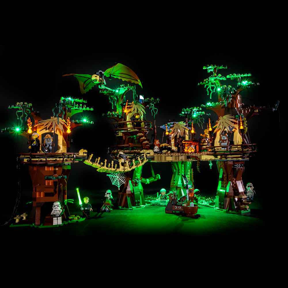 Light my Bricks Sada světel - LEGO Star Wars Ewok Village 10236 Obrázek