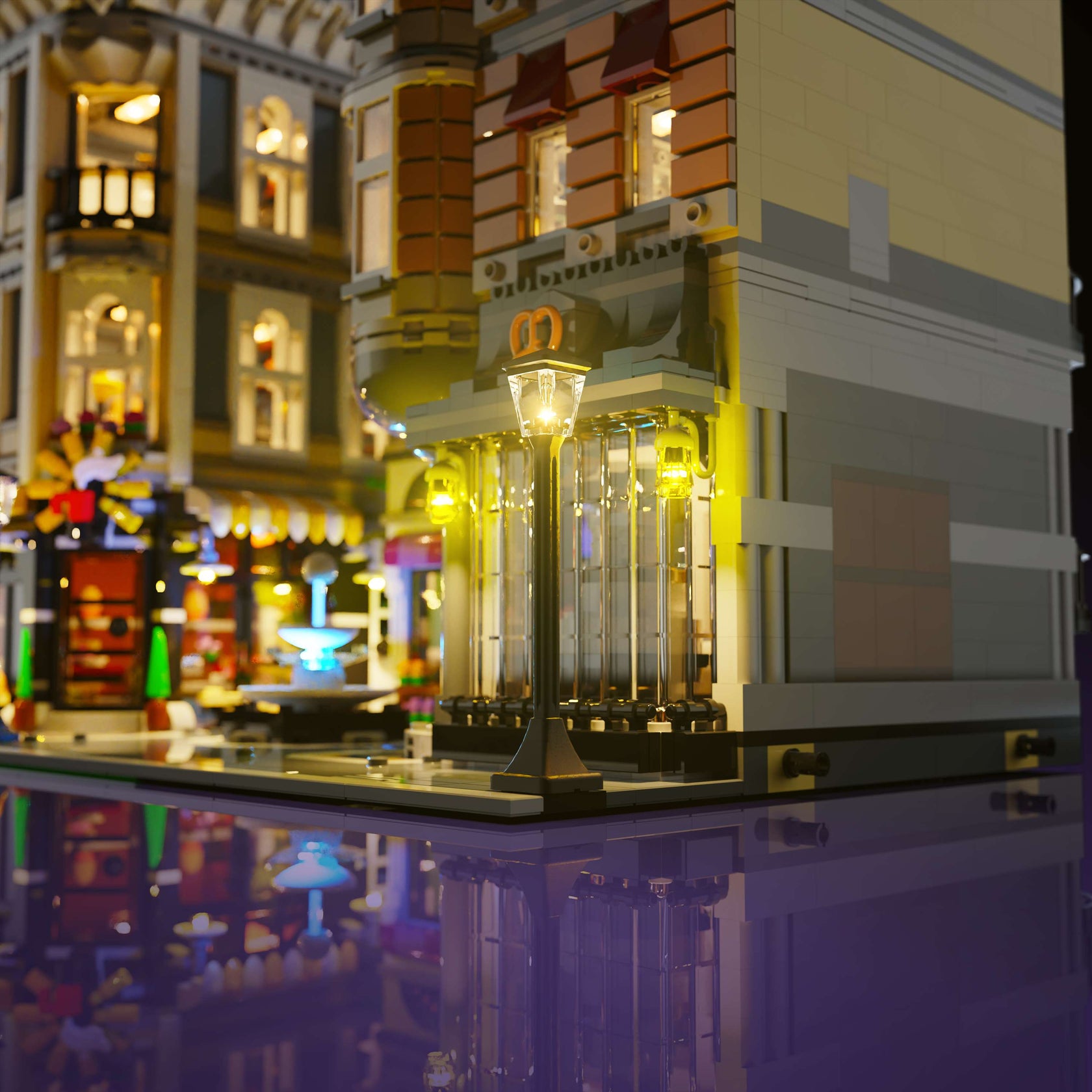 Light my Bricks Sada světel - LEGO Assembly Square 10255 Obrázek