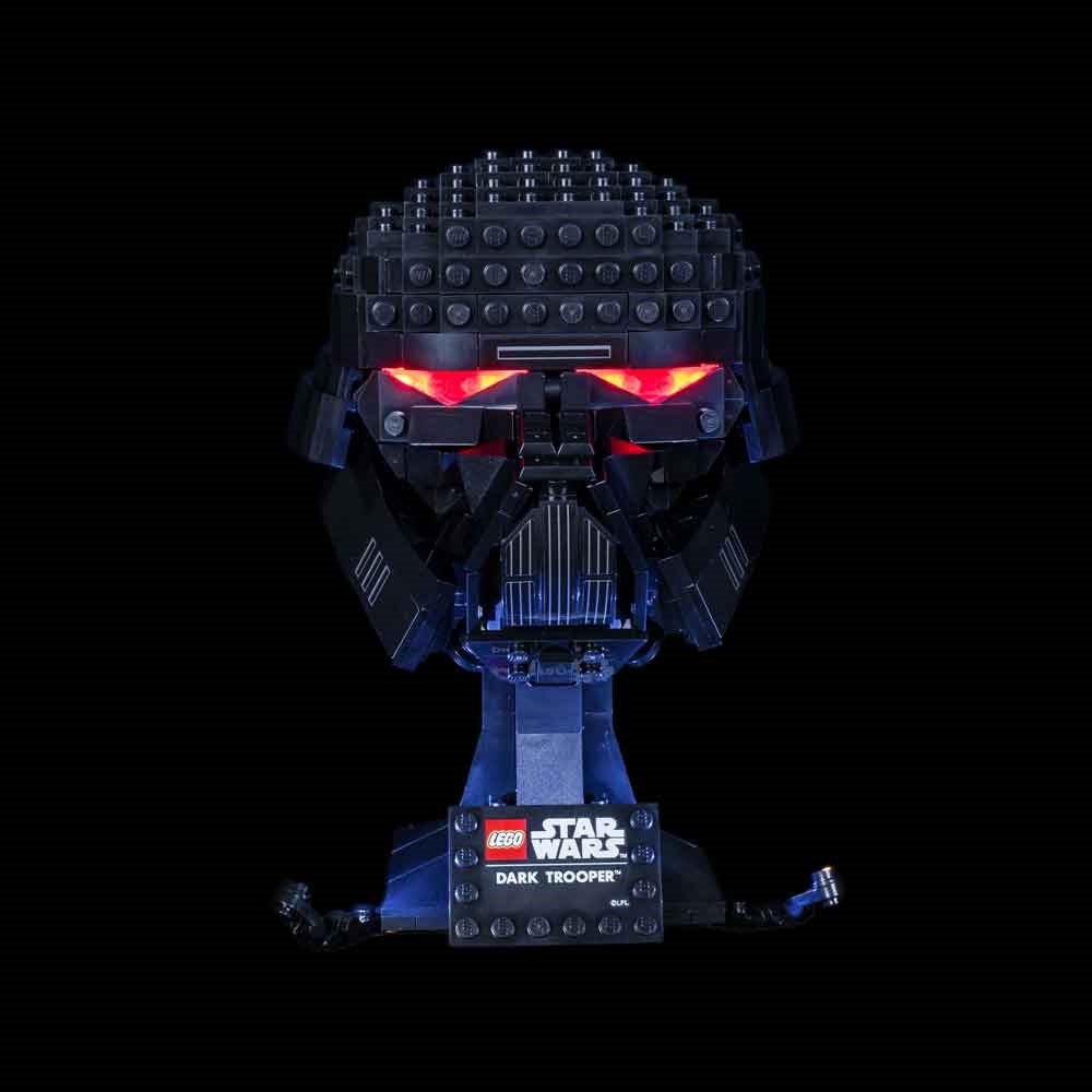 Light my Bricks Sada světel - LEGO Dark Trooper Helmet 75343 Obrázek