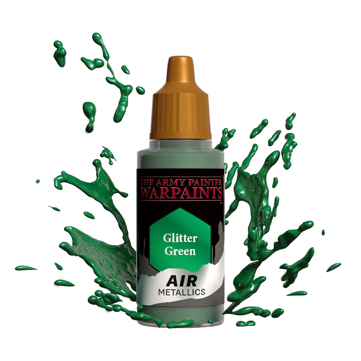 Army Painter Paint Metallics: Air Glitter Green Obrázek