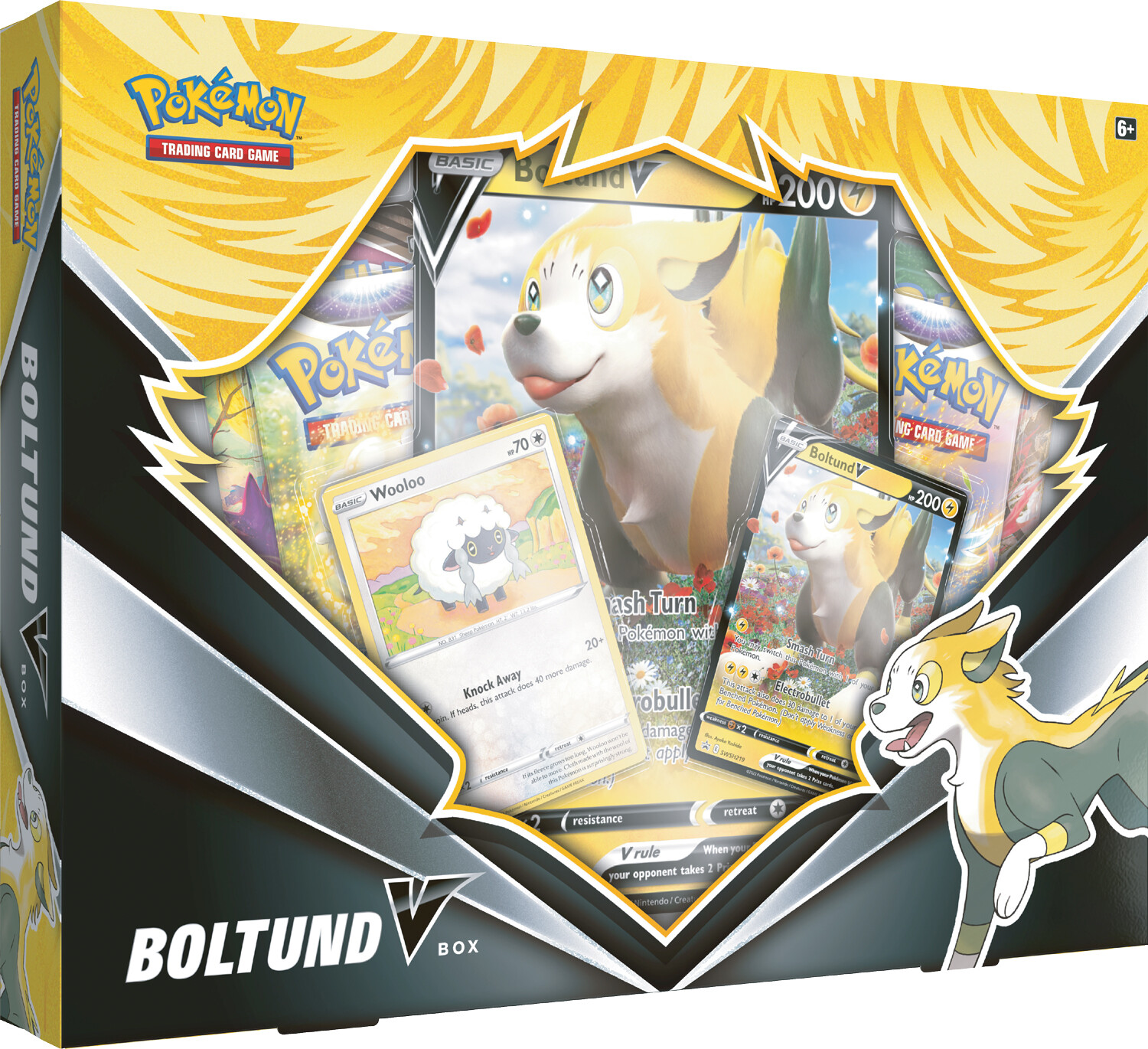 Nintendo Pokémon TCG: Boltund V Box Obrázek